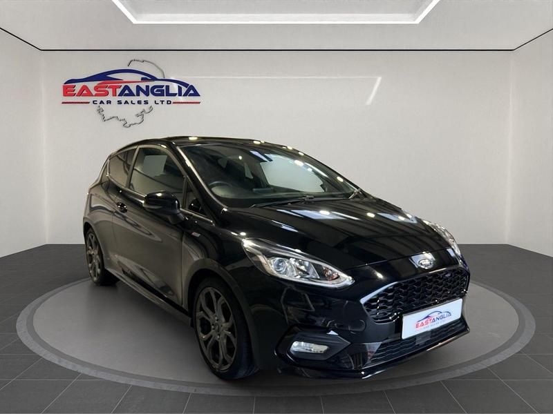Used Ford Fiesta ST-Line 125 HP (91 kW) 2018 Black Hatchback