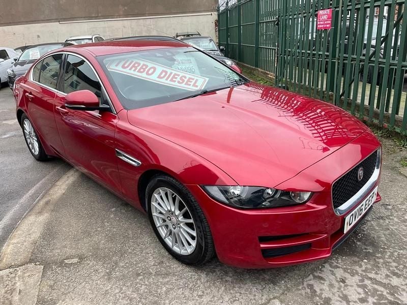 Used Jaguar XE Prestige 2016 Red Sedan