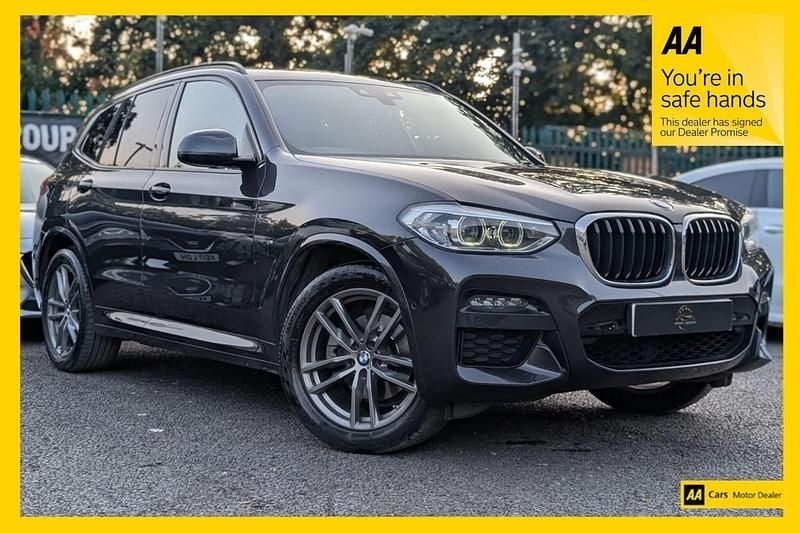 Grey Used 2021 BMW X3 M Sport SUV | £19,988 (Good price) - Image 1/3