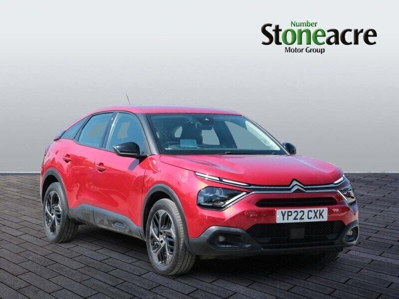 Red Used 2022 Citroën C4 PureTech Hatchback | £14,997 (Fair price) - Image 1/4