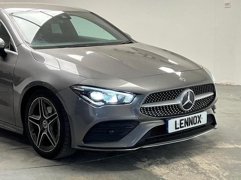 Used Mercedes CLA180 AMG line 136 HP (100 kW) 2019 Grey Sedan