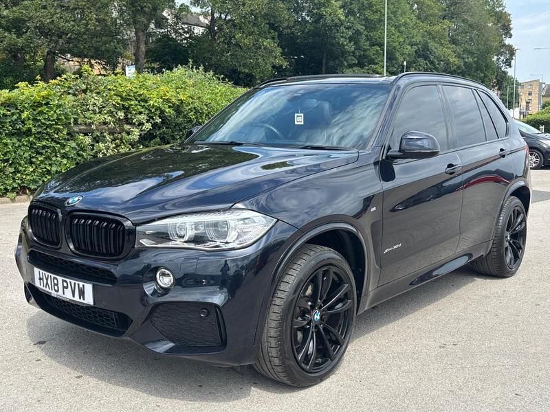 Black Used 2018 BMW X5 M Sport SUV | £25,995 (Fair price) - Image 1/4