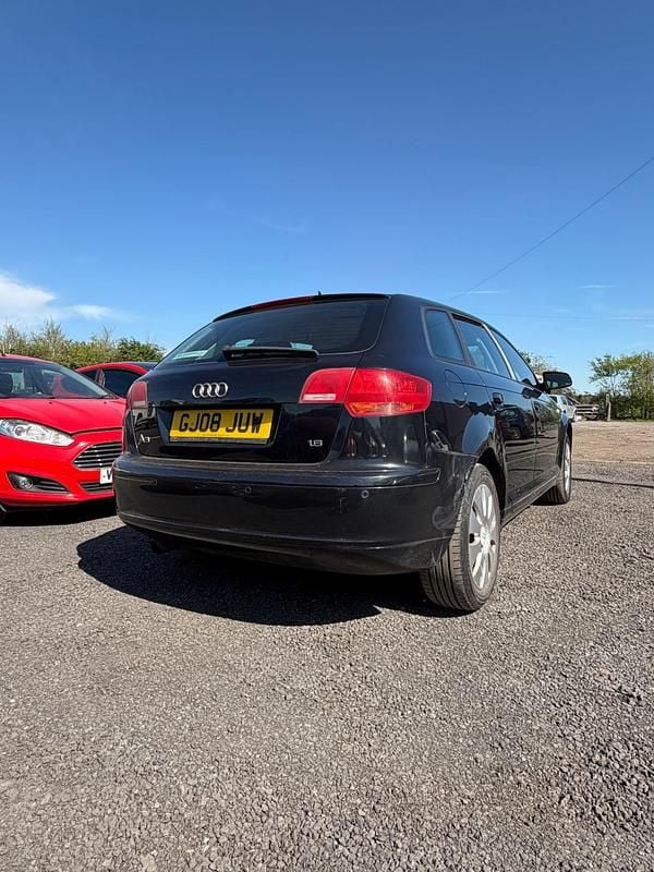 Used Audi A3 2008 Black Hatchback