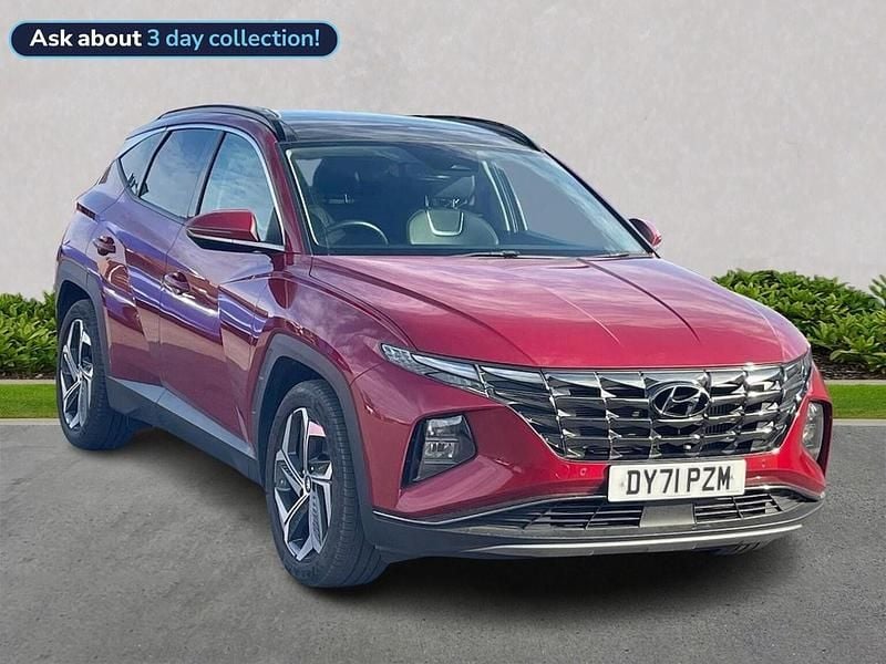 Red Used 2021 Hyundai Tucson Ultimate SUV | £20,250 (A bit pricey) - Image 1/4