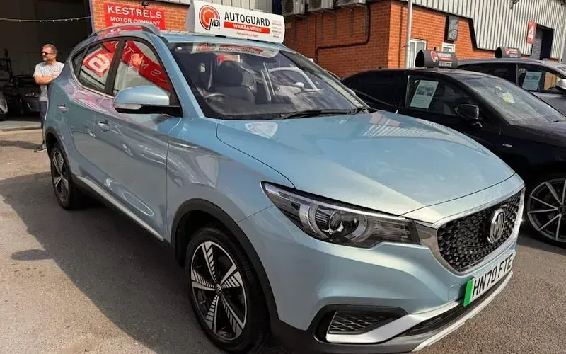 Used MG ZS Exclusive 105 kW (143 HP) 2020 Blue SUV