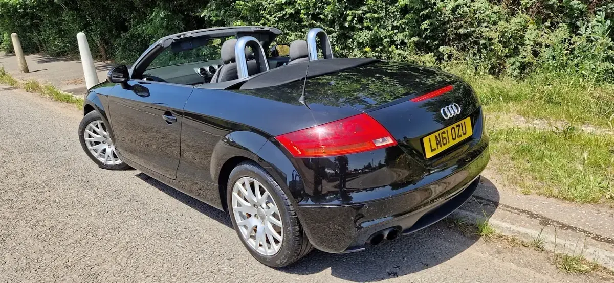 Used Audi TT 160 HP (117 kW) 2011 Black Coupe