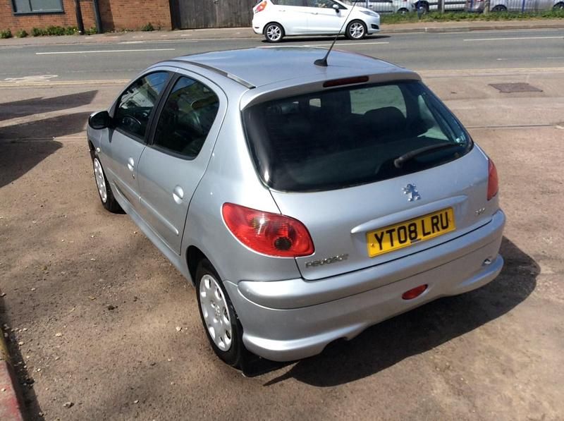 Used Peugeot 206 2008 Silver Hatchback