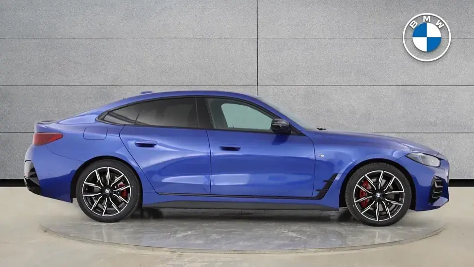 Used BMW M440 M Sport 369 HP (271 kW) 2024 Blue Sedan