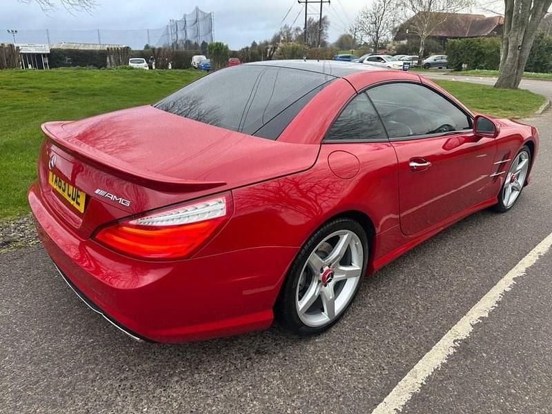 Used Mercedes SL350 AMG 306 HP (225 kW) 2014 Red Cabriolet