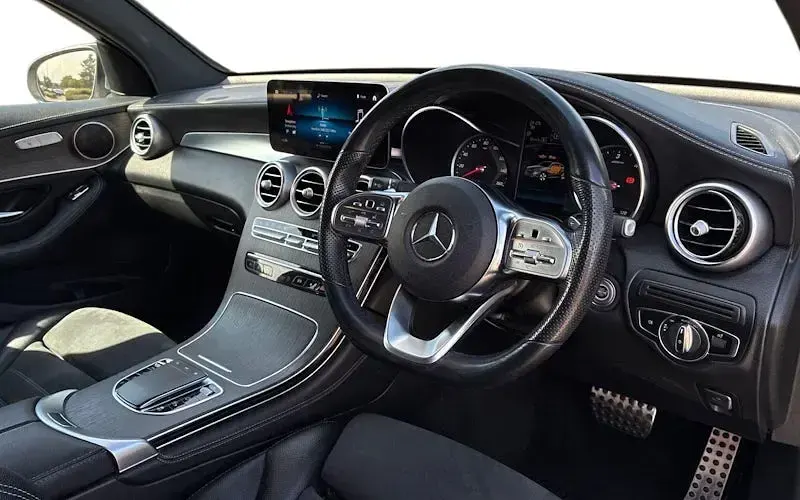 Used Mercedes GLC220 AMG line 194 HP (142 kW) 2019 Grey SUV