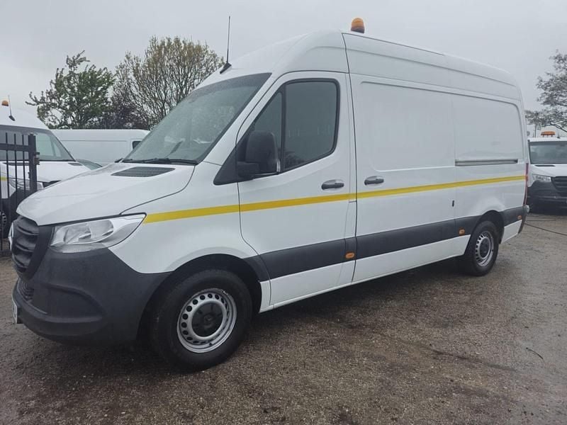 Begagnad Mercedes Sprinter Progressive 2022 Vit Van