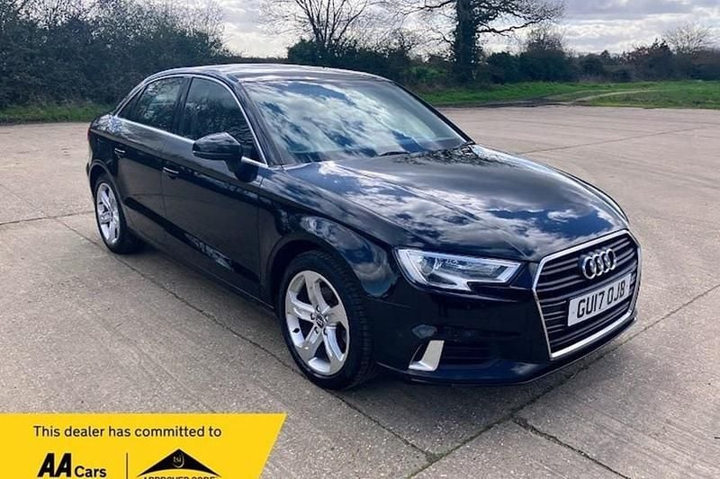 Used Audi A3 Sport 150 HP (110 kW) 2017 Black Sedan