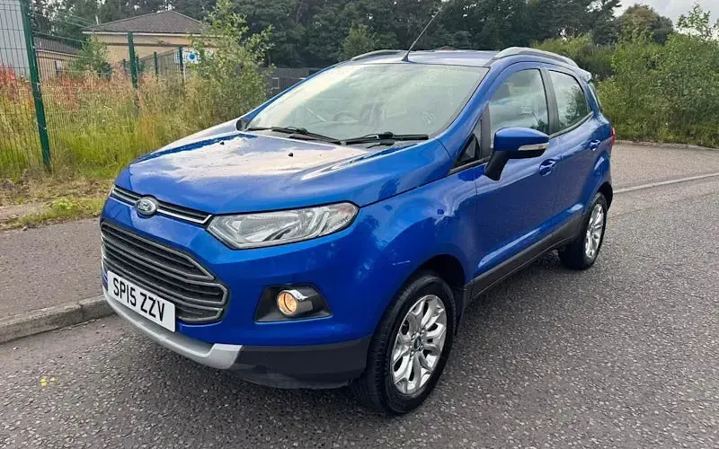 Used Ford Ecosport Titanium 125 HP (91 kW) 2014 Blue SUV