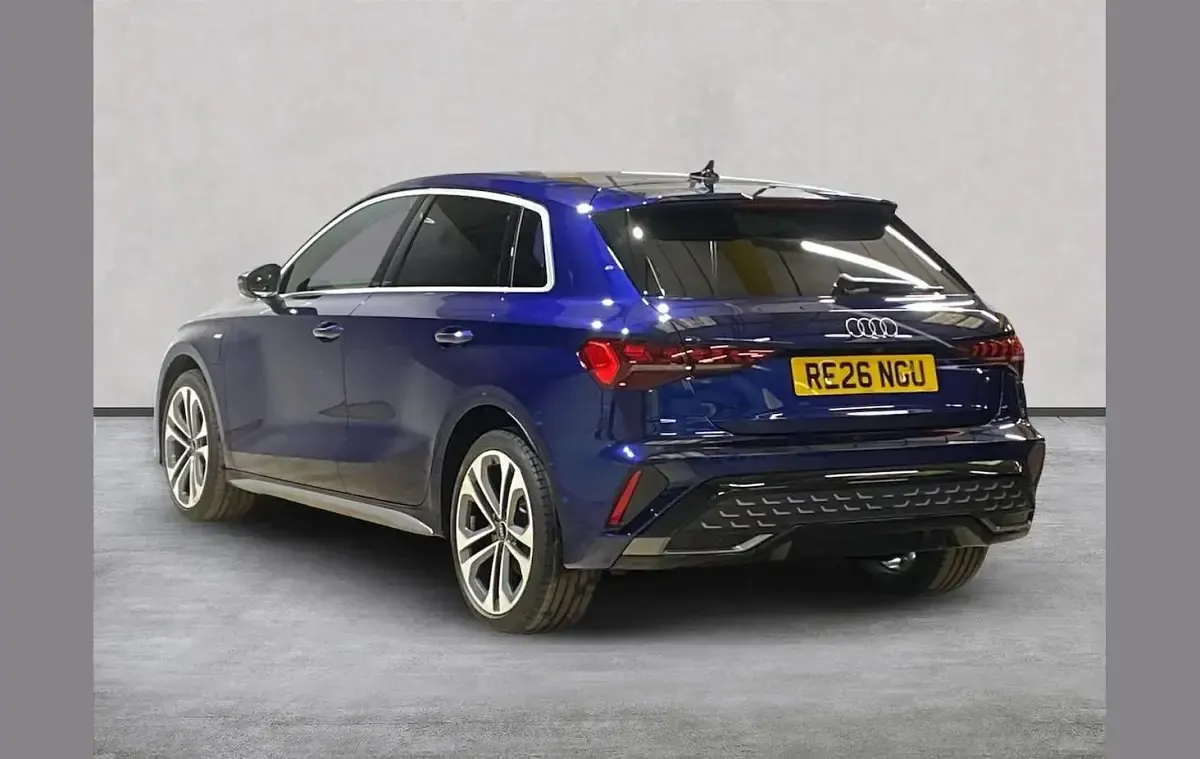 New Audi A3 e-tron S-Line 200 HP (147 kW) 2026 Blue Hatchback