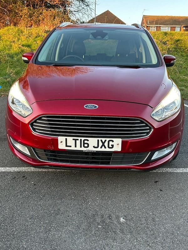 Used Ford Galaxy Titanium X 210 HP (154 kW) 2016 Red MPV