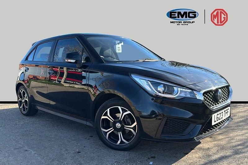 Used MG MG3 Excite 106 HP (77 kW) 2023 Black Hatchback