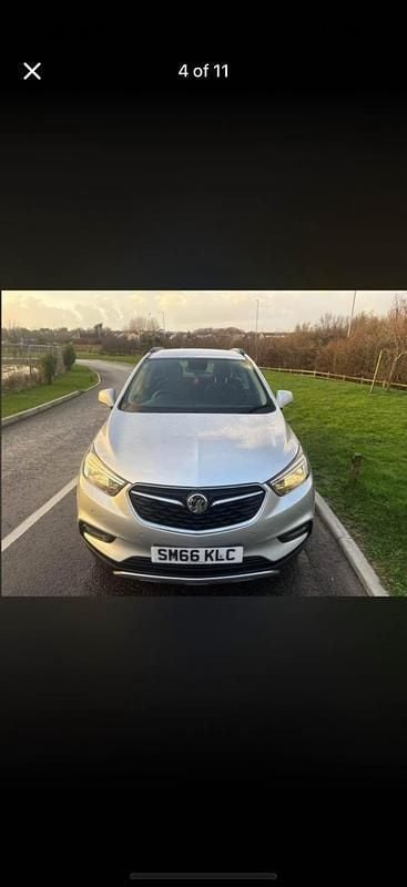 Used Vauxhall Mokka X Active 115 HP (84 kW) 2016 Silver SUV