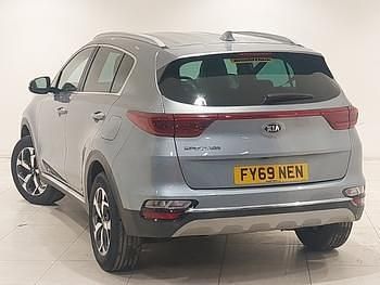 Used Kia Sportage Platinum Edition 2019 Silver SUV