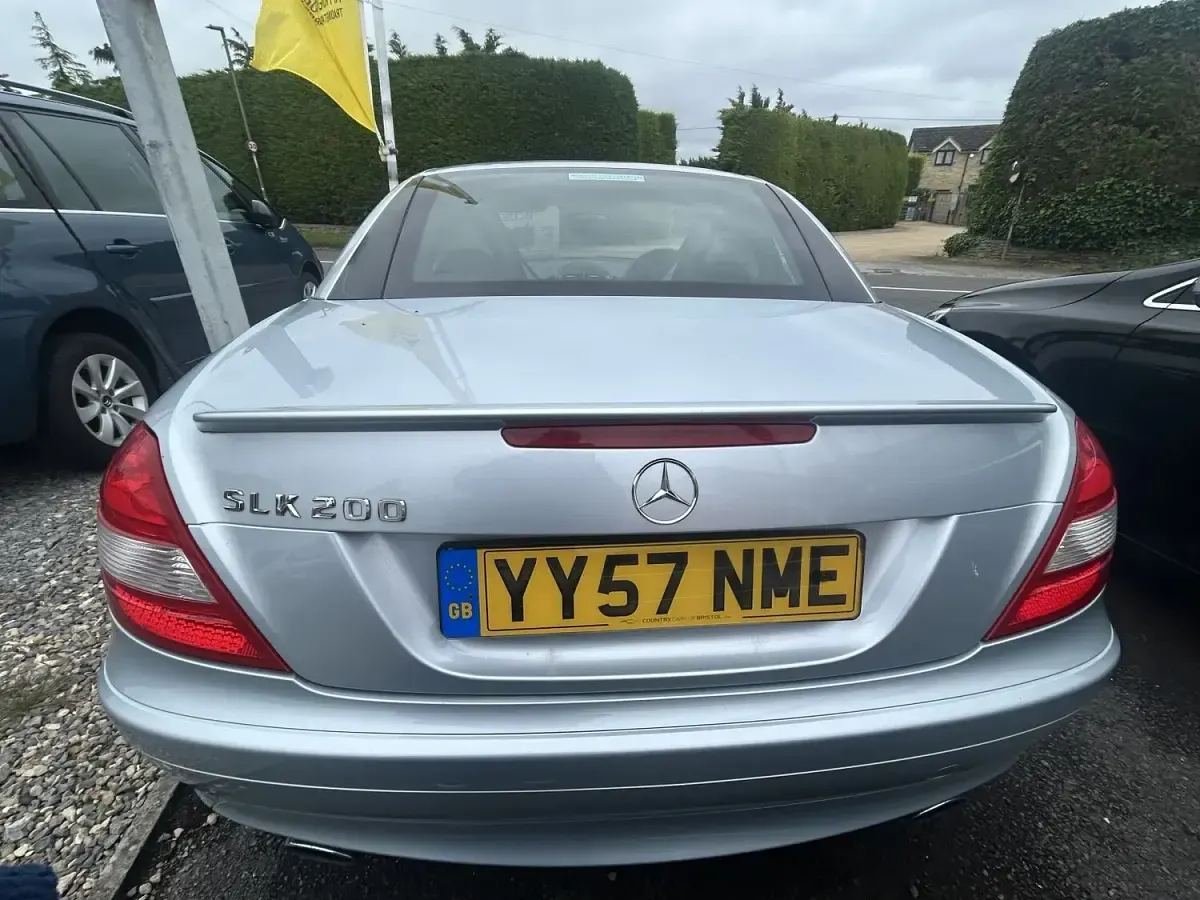 Used Mercedes SLK200 2007 Silver Cabriolet