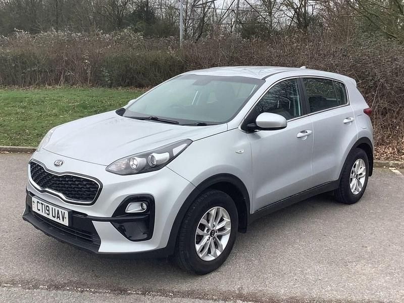 Begagnad Kia Sportage 114 HK (83 kW) 2019 Silver SUV