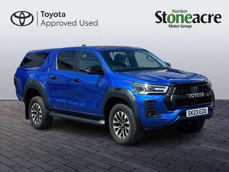 Blue Used 2023 Toyota HiLux Sport Pickup | £41,400 (Expensive) - Image 1/2