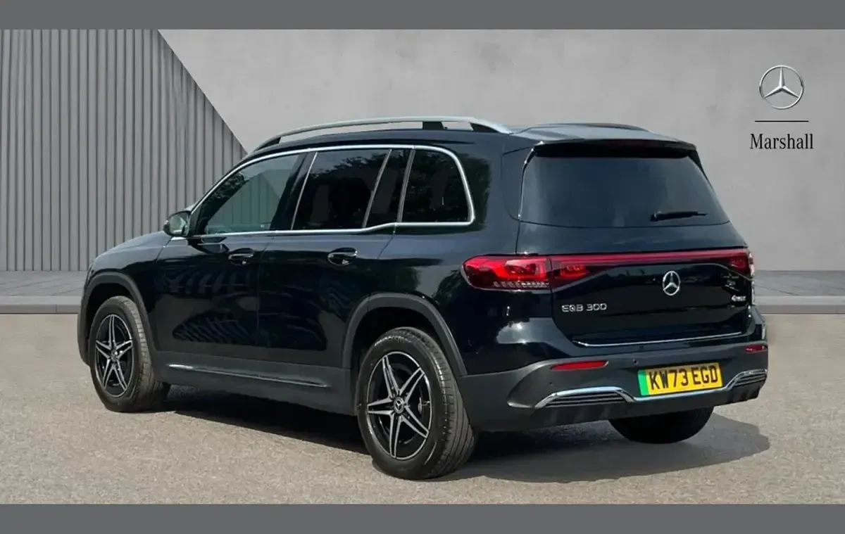 Used Mercedes EQB300 AMG line 167 kW (228 HP) 2023 Cosmos black metallic SUV