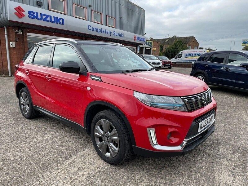 Red Used 2023 Suzuki Vitara SZ-T SUV | £18,995 (Expensive) - Image 1/4