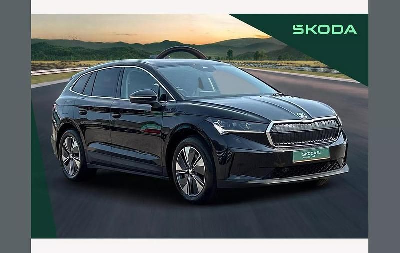 Black New 2025 Skoda Enyaq iV SUV | £32,470 (Super price) - Image 1/4
