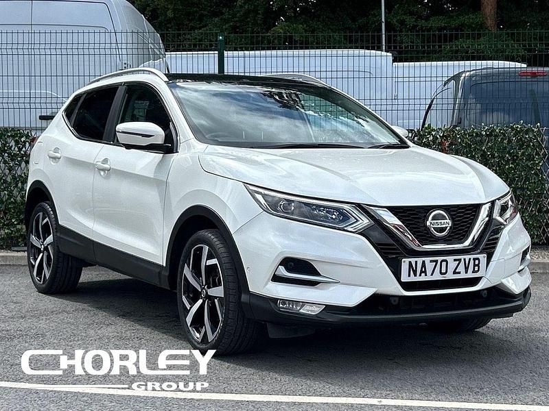 White Used 2020 Nissan Qashqai S SUV | £18,415 (Fair price) - Image 1/4