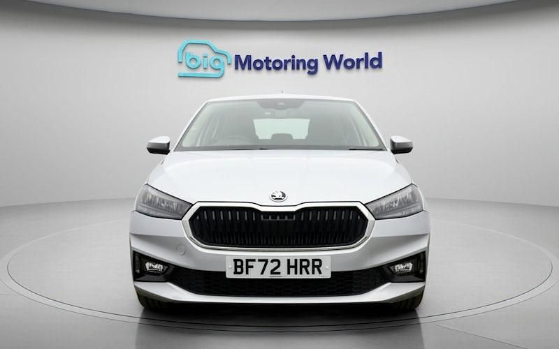 Begagnad Skoda Fabia SE L 95 HK (69 kW) 2022 Silver Halvkombi