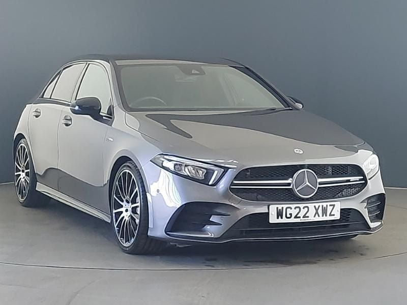 Used Mercedes A35 AMG Executive 306 HP (225 kW) 2022 Grey Hatchback