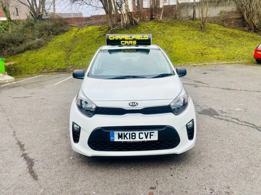 Used Kia Picanto 66 HP (48 kW) 2018 White Hatchback