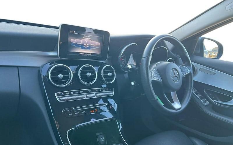 Begagnad Mercedes C350e 293 HK (215 kW) 2017 Grå Sedan