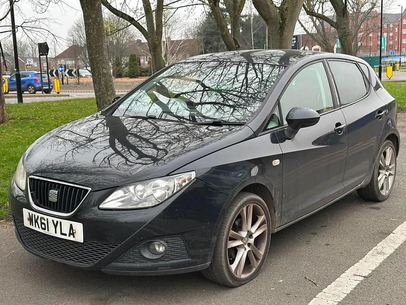 Used Seat Ibiza 85 HP (62 kW) 2011 Black Hatchback