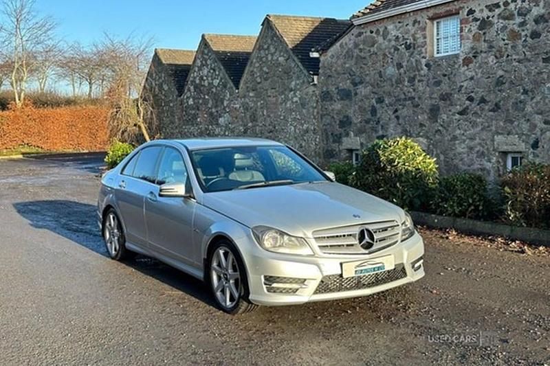Silver Used 2012 Mercedes C200 Sedan | £4,750 (Fair price) - Image 1/1