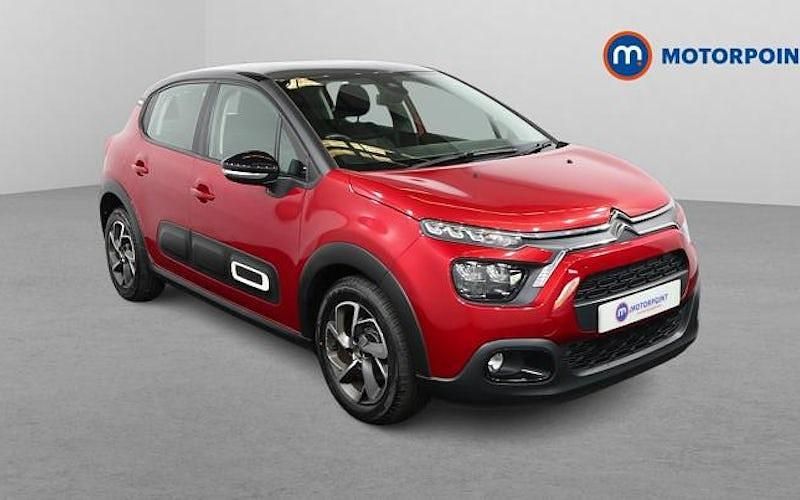 Used Citroën C3 PureTech 110 HP (80 kW) 2021 Red Hatchback