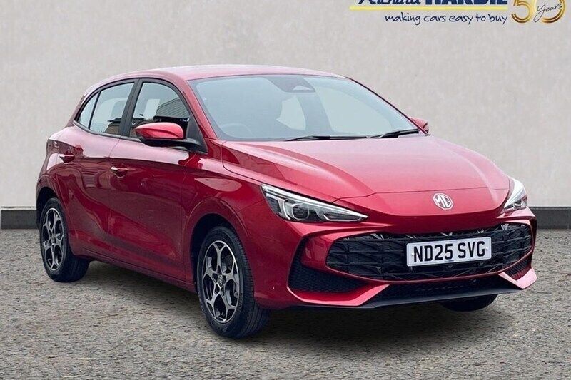 Red New 2025 MG MG3 SE Hatchback | £14,750 (Good price) - Image 1/1