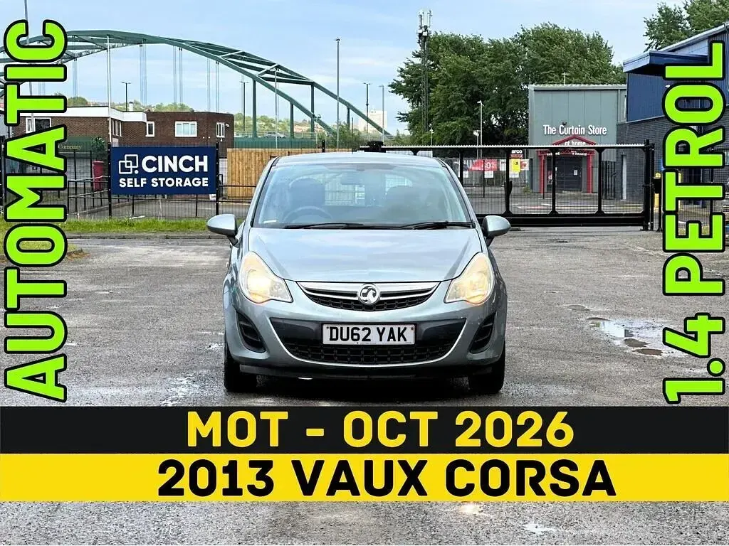 Used Vauxhall Corsa 90 HP (66 kW) 2012 Silver Hatchback