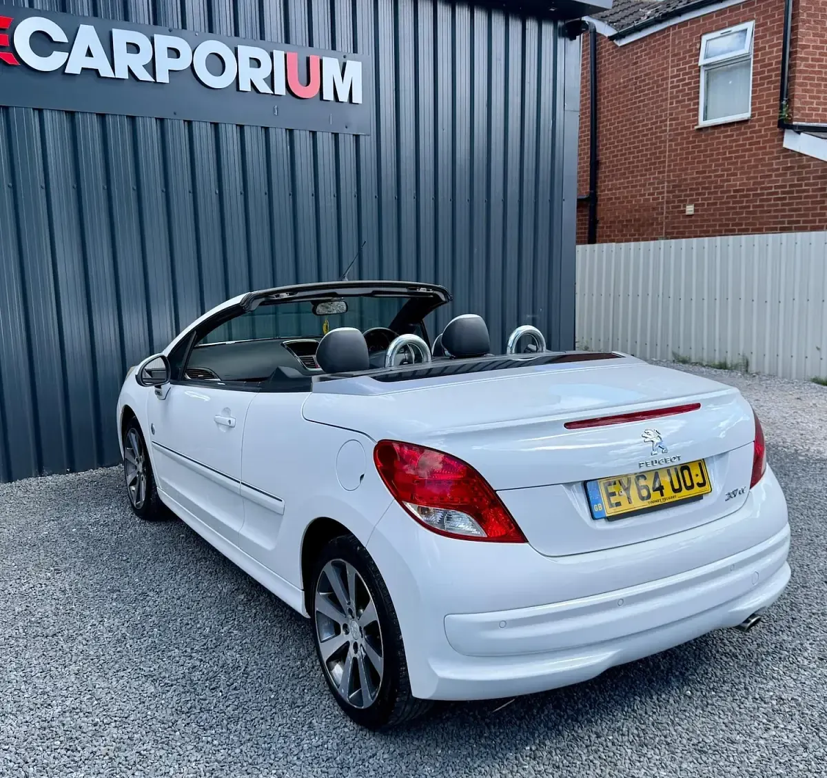 Used Peugeot 207 Roland Garros 2014 White Cabriolet