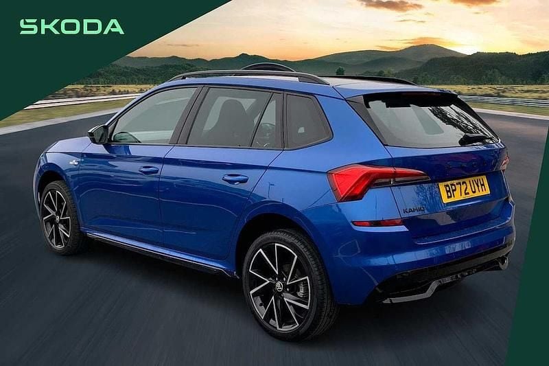 Used Skoda Kamiq Monte Carlo 147 HP (108 kW) 2023 Blue SUV