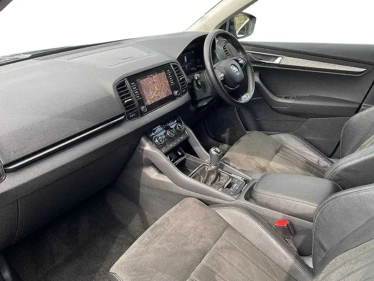 Used Skoda Karoq SE L 116 HP (85 kW) 2023 Blue SUV