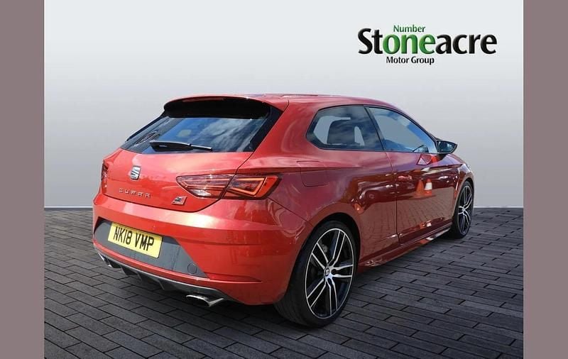 Used Seat Leon SC CUPRA 300 HP (220 kW) 2018 Red Hatchback