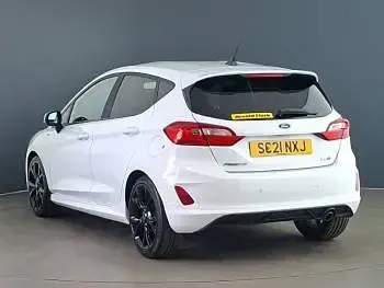 Used Ford Fiesta ST-Line X 125 HP (91 kW) 2021 White Hatchback