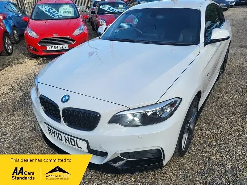 Used BMW 218 M Sport 148 HP (108 kW) 2015 White Coupe