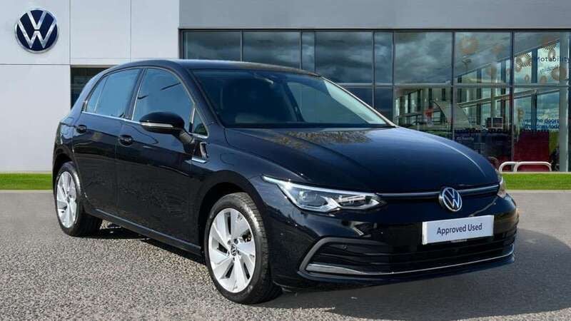 Deep black Used 2020 VW Golf VIII Style Hatchback | £17,493 (Fair price) - Image 1/4