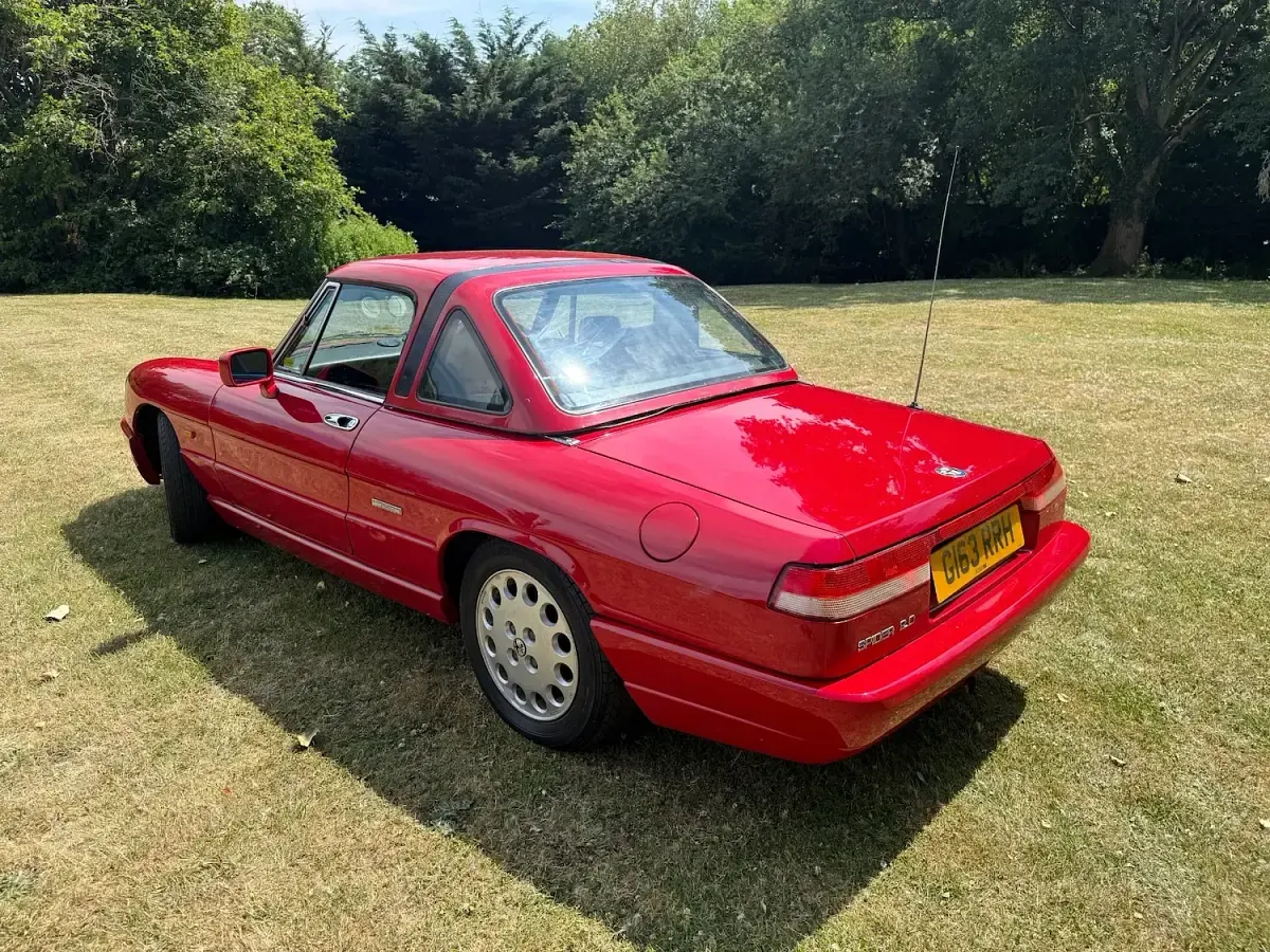 Used Alfa Romeo Spider 1990 Red Cabriolet