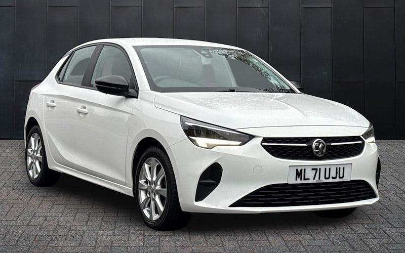 Used Vauxhall Corsa 75 HP (55 kW) 2021 White Hatchback