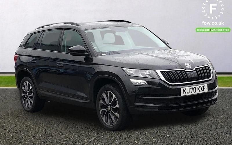 Used Skoda Kodiaq SE Drive 150 HP (110 kW) 2020 Black SUV