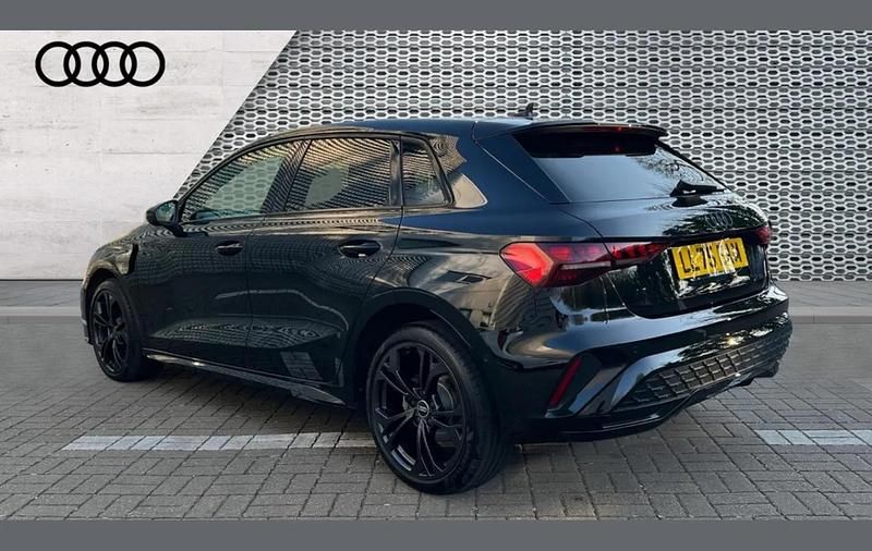Used Audi A3 e-tron Black Edition 200 HP (147 kW) 2025 Black Hatchback
