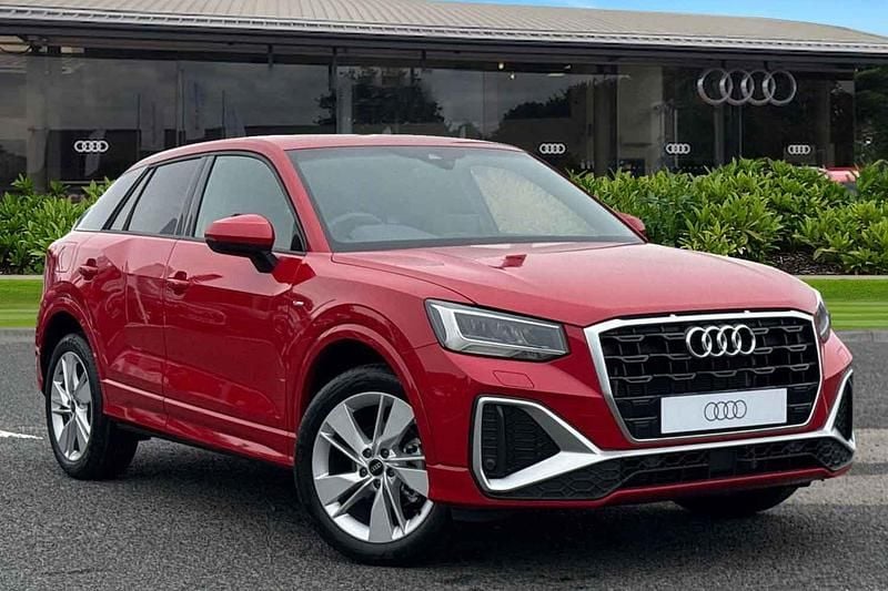 New Audi Q2 S-Line 2026 Red SUV
